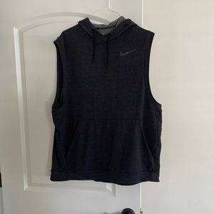 Nike Dri-Fit sleeveless hoodie